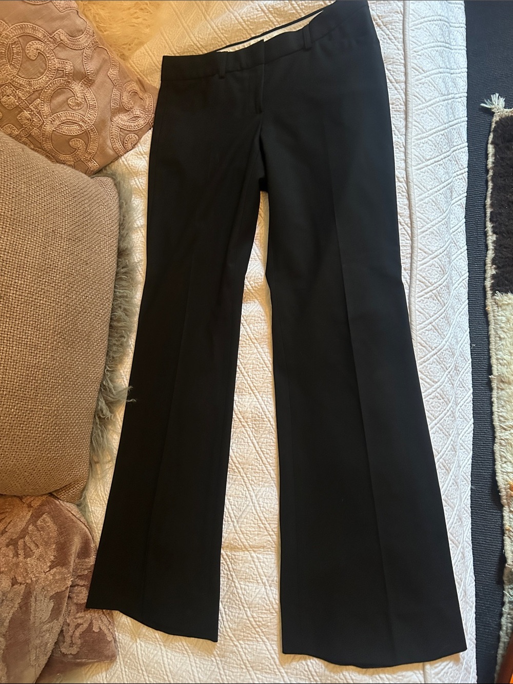 Theory Black Womens Dress Trousers